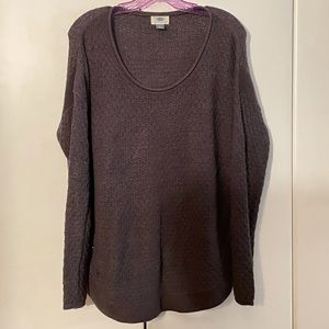 Brown Knit Sweater